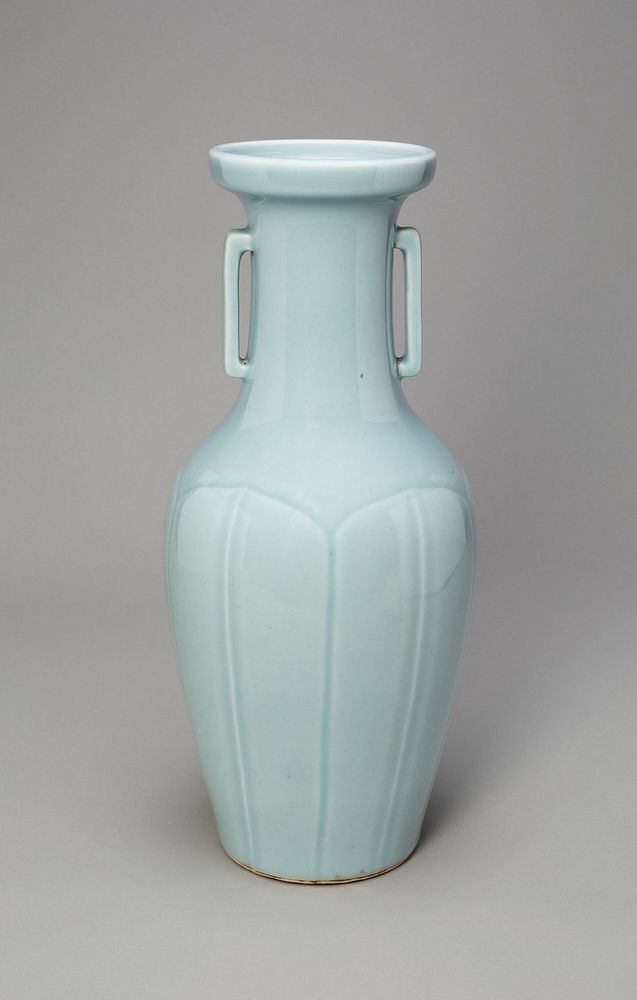 Vase with Rectangular Handles