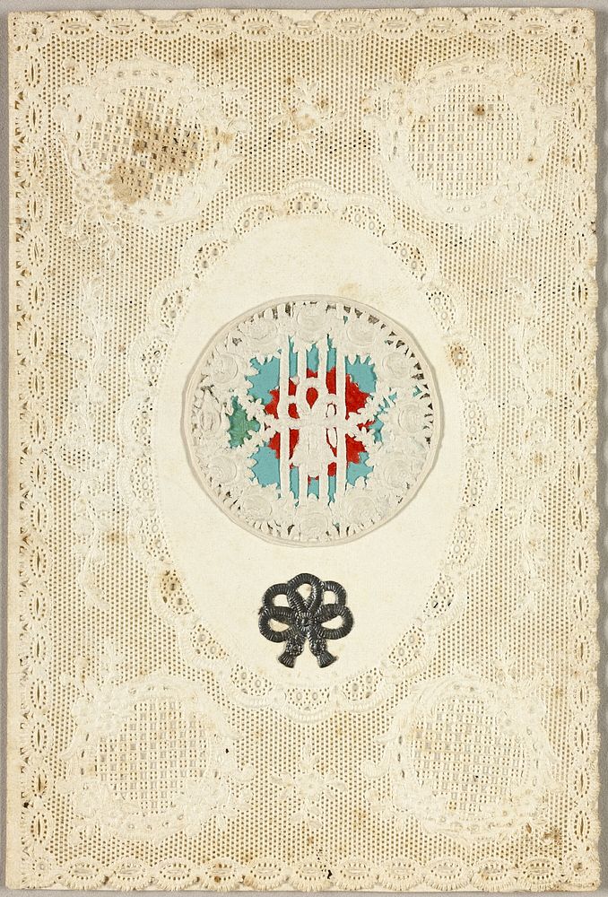 Untitled Valentine (Wreath with Rope Tie) by Joseph Mansell