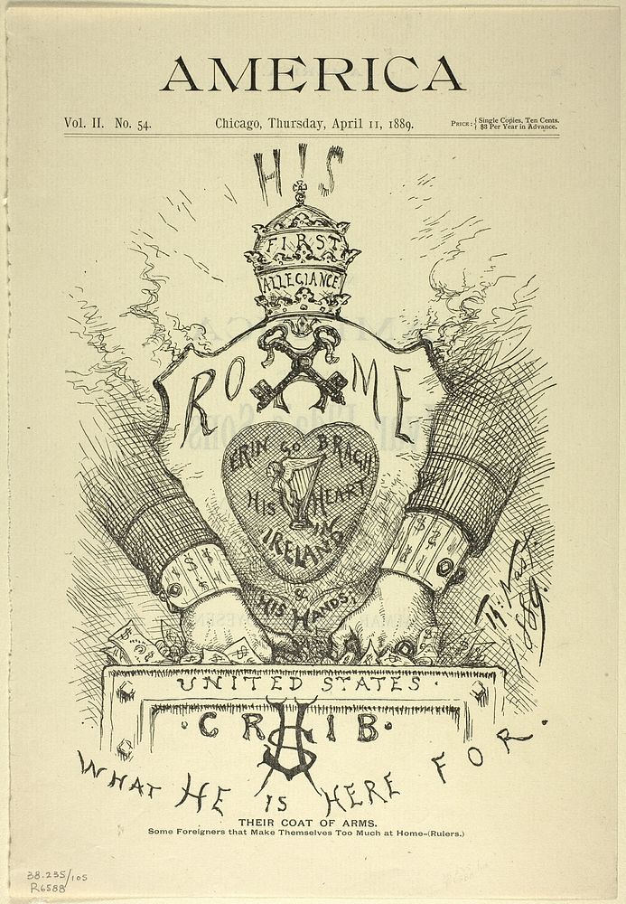 Their Coat of Arms by Thomas Nast