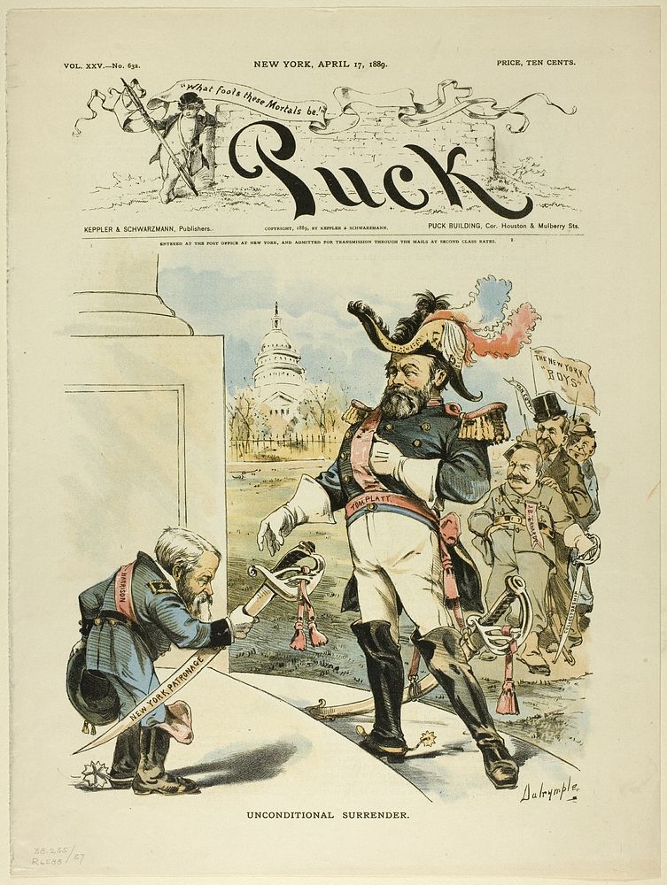Unconditional Surrender, from Puck by Louis Dalrymple