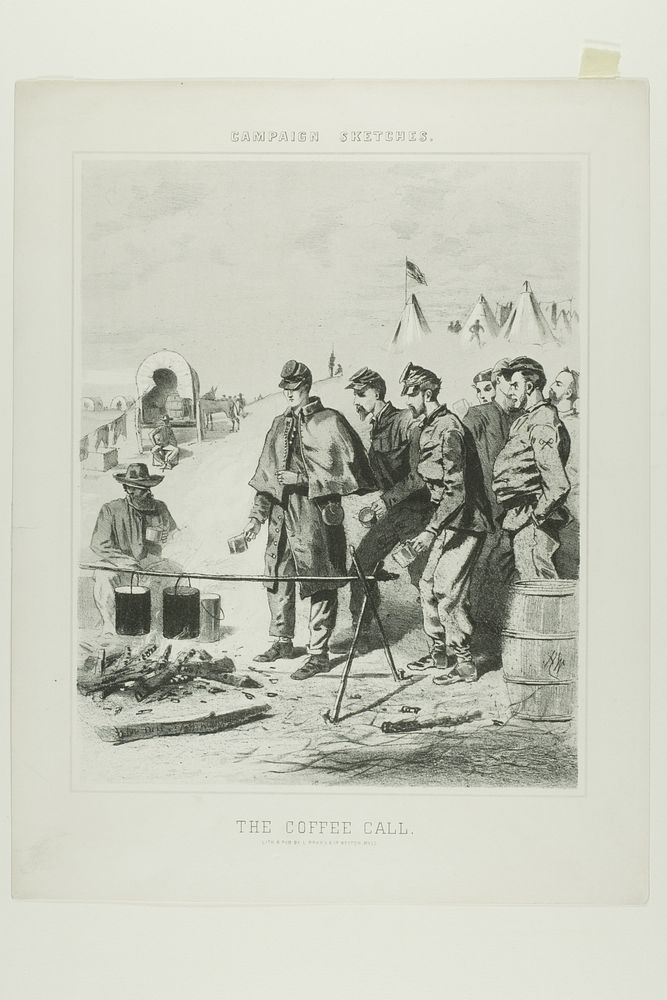 Campaign Sketches: Coffee Call by Winslow Homer