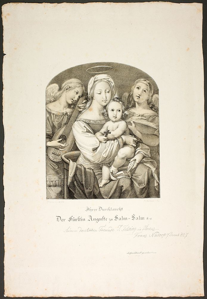 Madonna with the Christ Child by Franz Johann Heinrich Nadorp