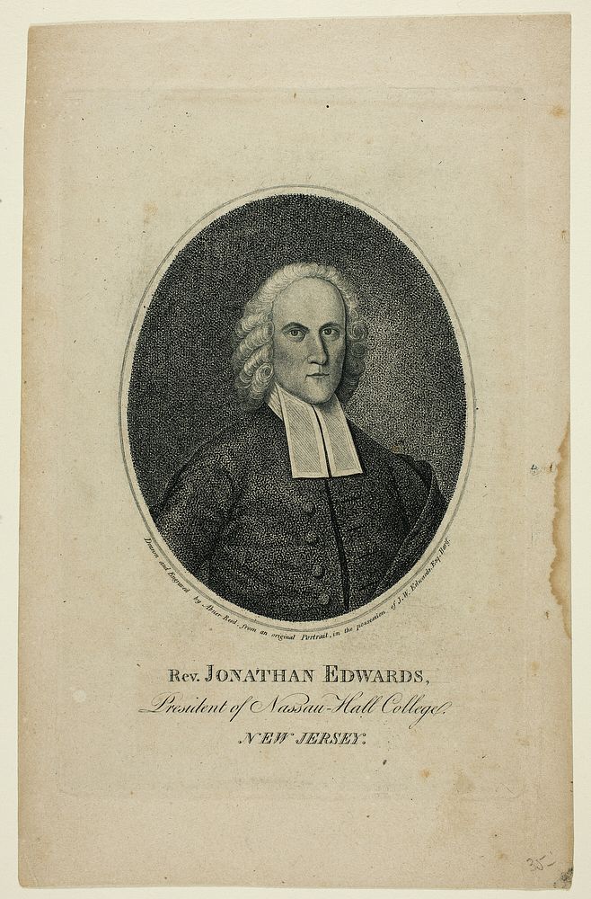 Reverend Jonathan Edwards by Abner Reed