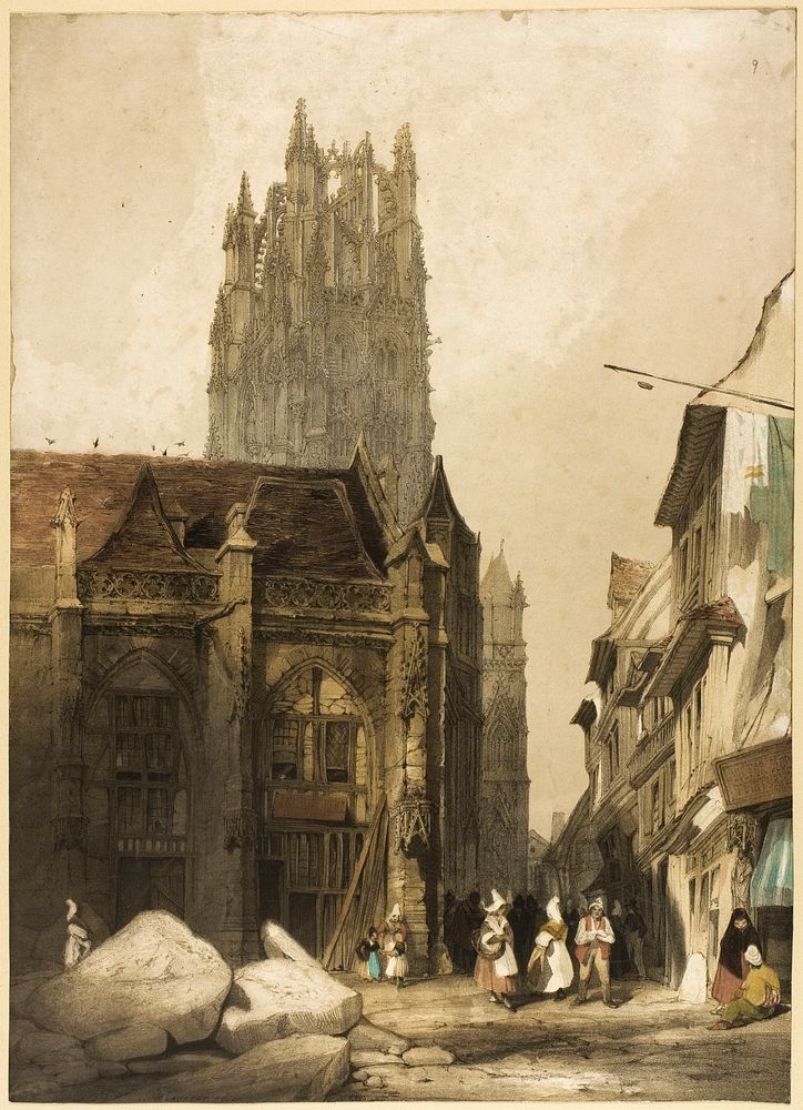 Picturesque Architecture in Paris, Ghent, Antwerp, Touen, etc. by Thomas Shotter Boys