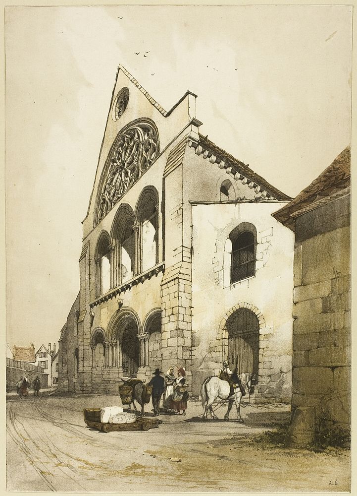 St. Andre, Chartres by Thomas Shotter Boys
