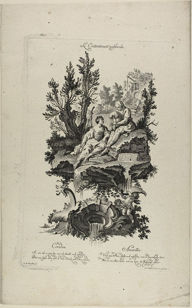 Pastoral Contentment by Johann Lorenz Rugendas, I