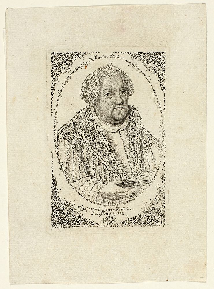 Martin Luther by Johann Michael Püchler