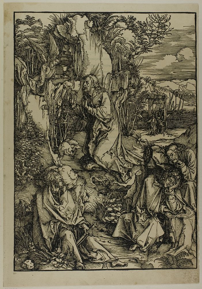 Agony in the Garden, from The Large Passion by Albrecht Dürer