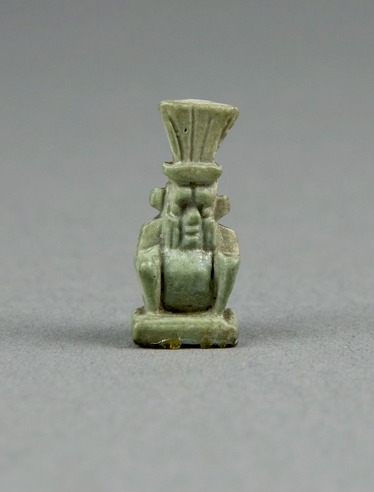 Amulet of the God Bes by Ancient Egyptian