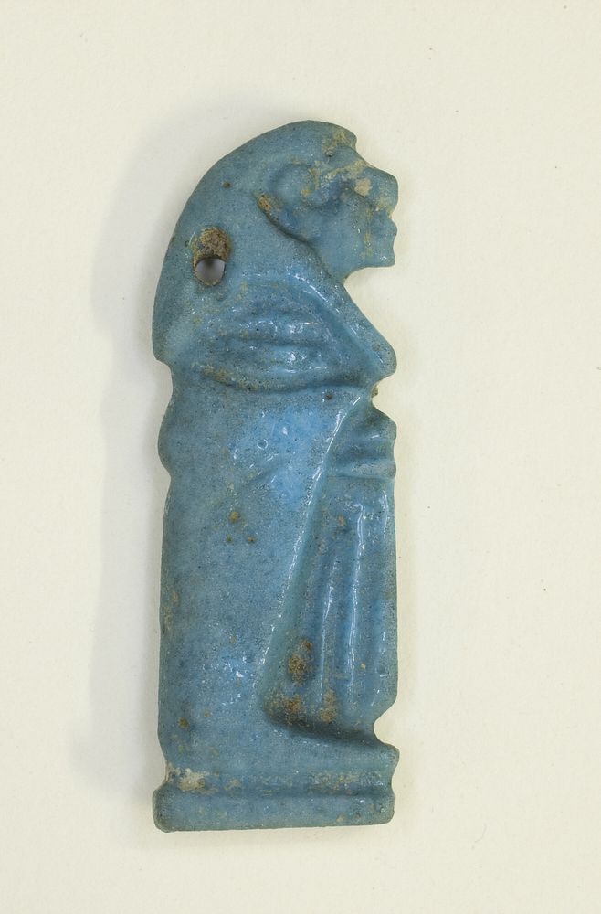 Amulet of the God Imsety (one of the four Sons of Horus) by Ancient Egyptian