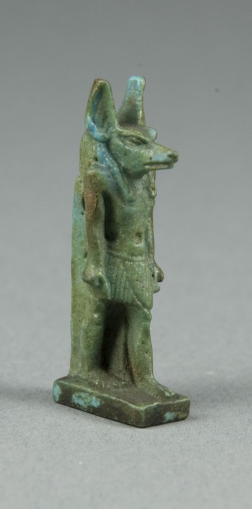 Amulet of the God Anubis by Ancient Egyptian