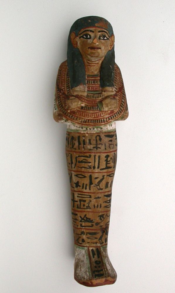 Shabti (Funerary Figurine) of Mayet by Ancient Egyptian