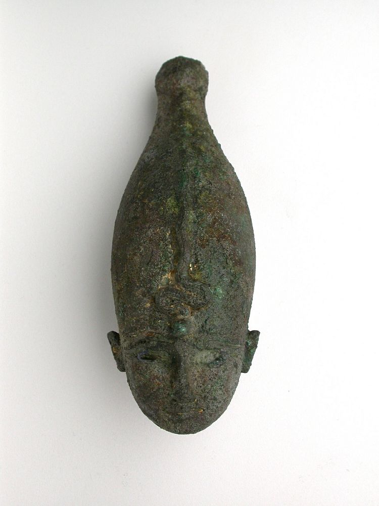 Head of the God Osiris by Ancient Egyptian