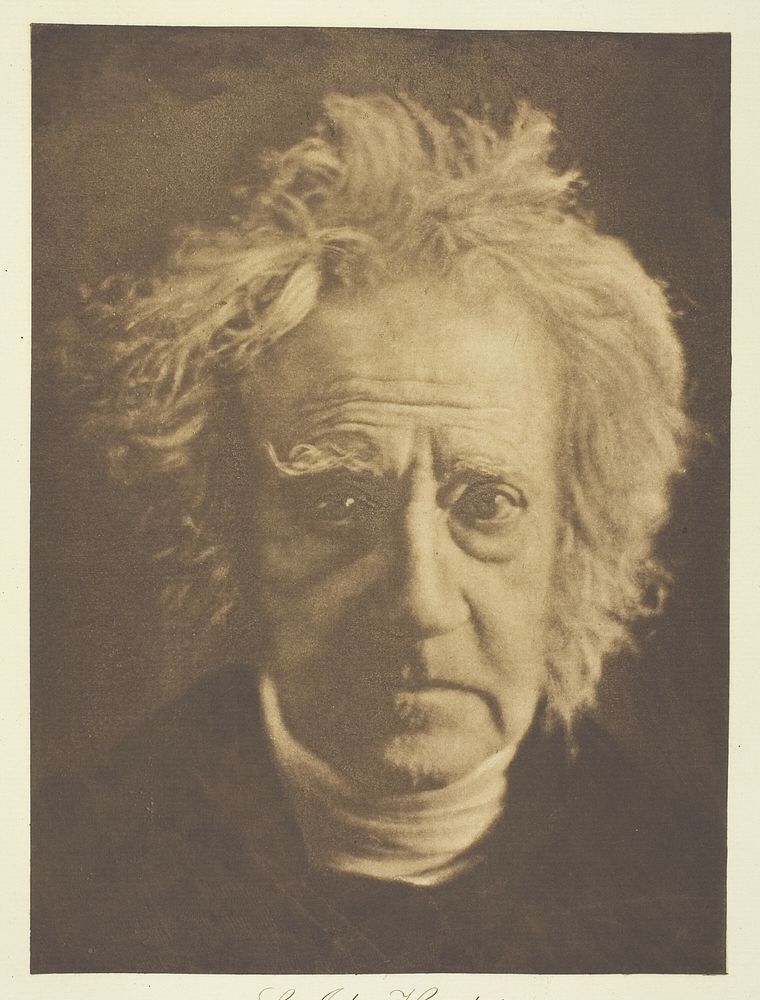Sir John Herschel by Julia Margaret Cameron