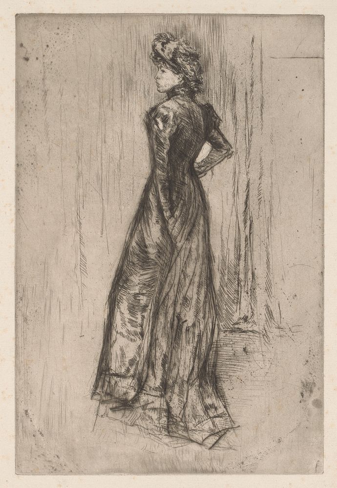 Maud, Standing by James McNeill Whistler