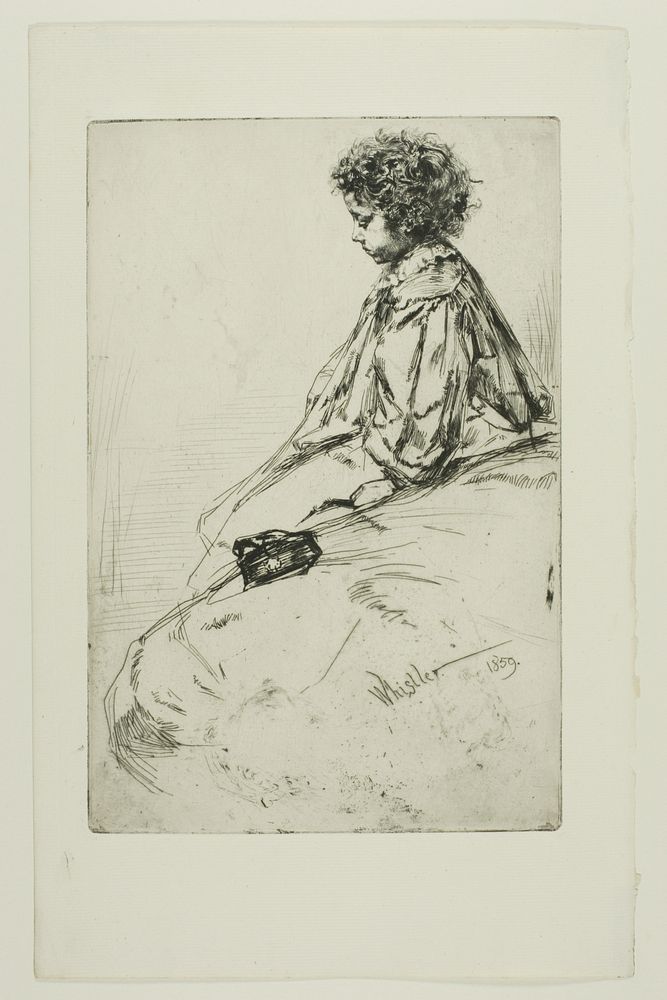 Bibi Lalouette by James McNeill Whistler