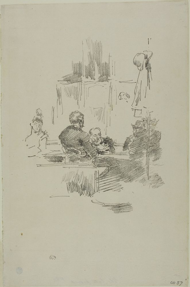 Late Picquet by James McNeill Whistler