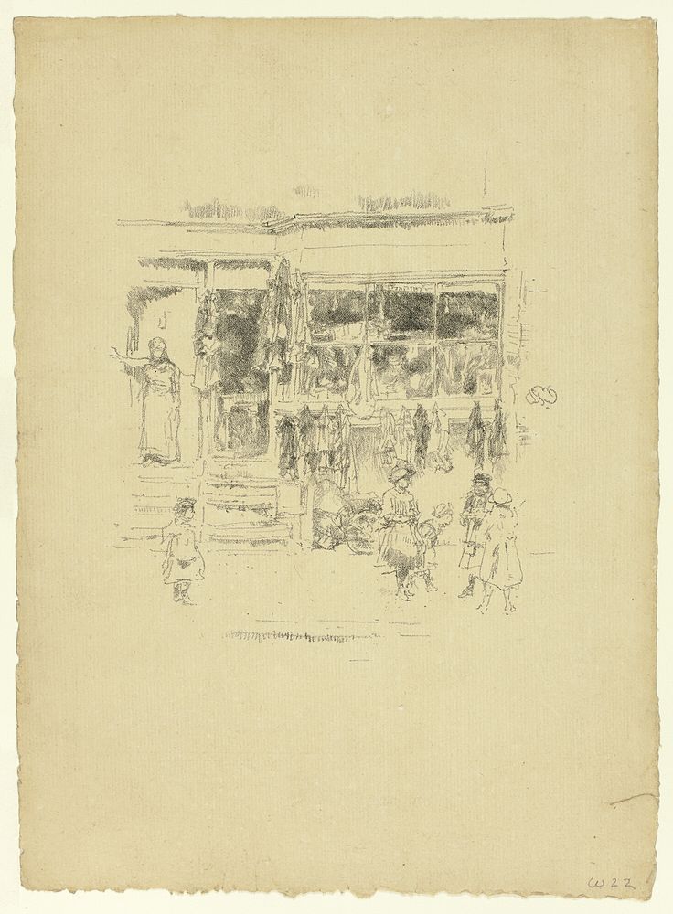 Chelsea Rags by James McNeill Whistler