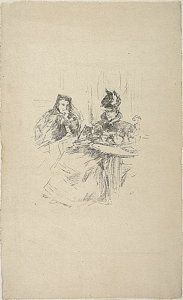 Afternoon Tea by James McNeill Whistler