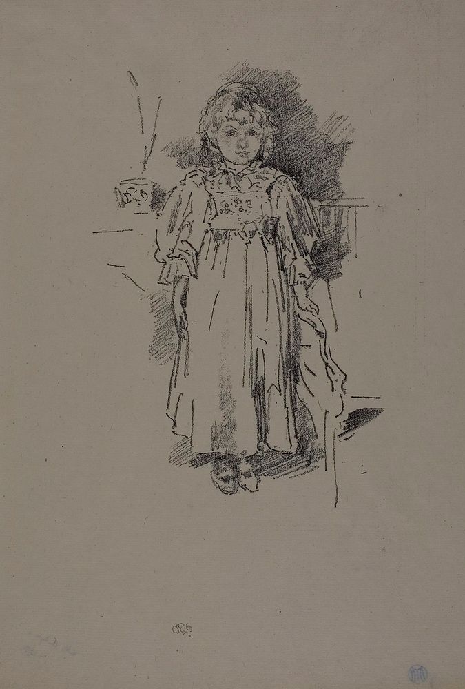 Little Evelyn by James McNeill Whistler