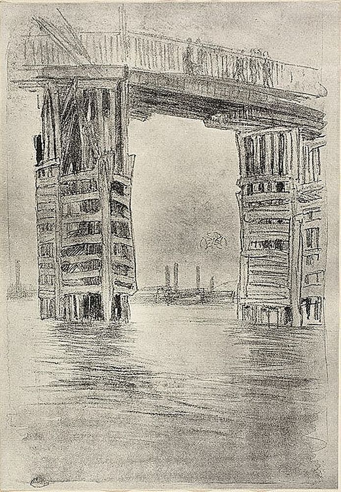 The Tall Bridge by James McNeill Whistler