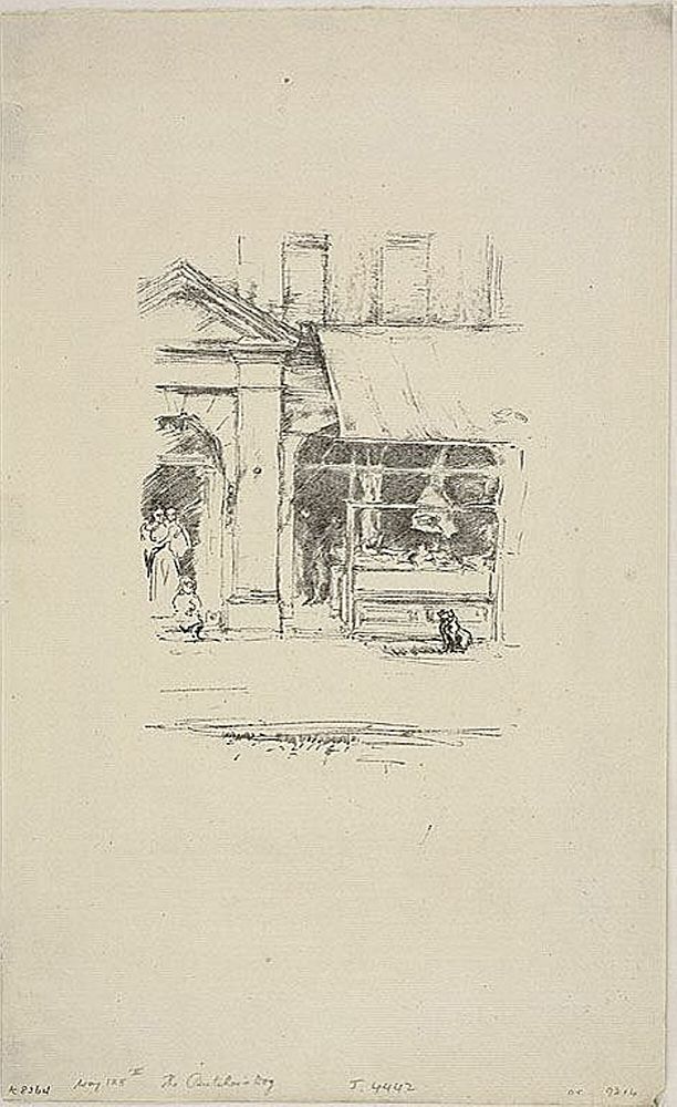 The Butcher's Dog by James McNeill Whistler