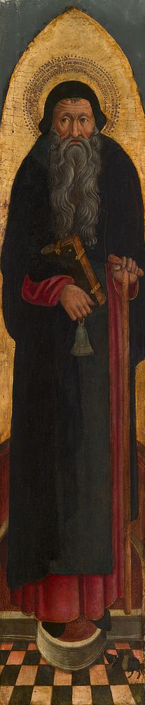 Saint Anthony Abbot from an Augustinian altarpiece by Venetian School