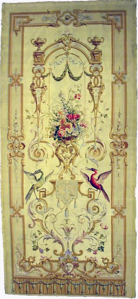 Hanging Portière or Panel for a Bed by Gobelins Factory