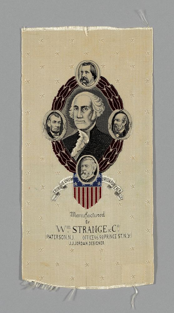Commemorative Ribbon by William Strange & Company (Manufacturer)