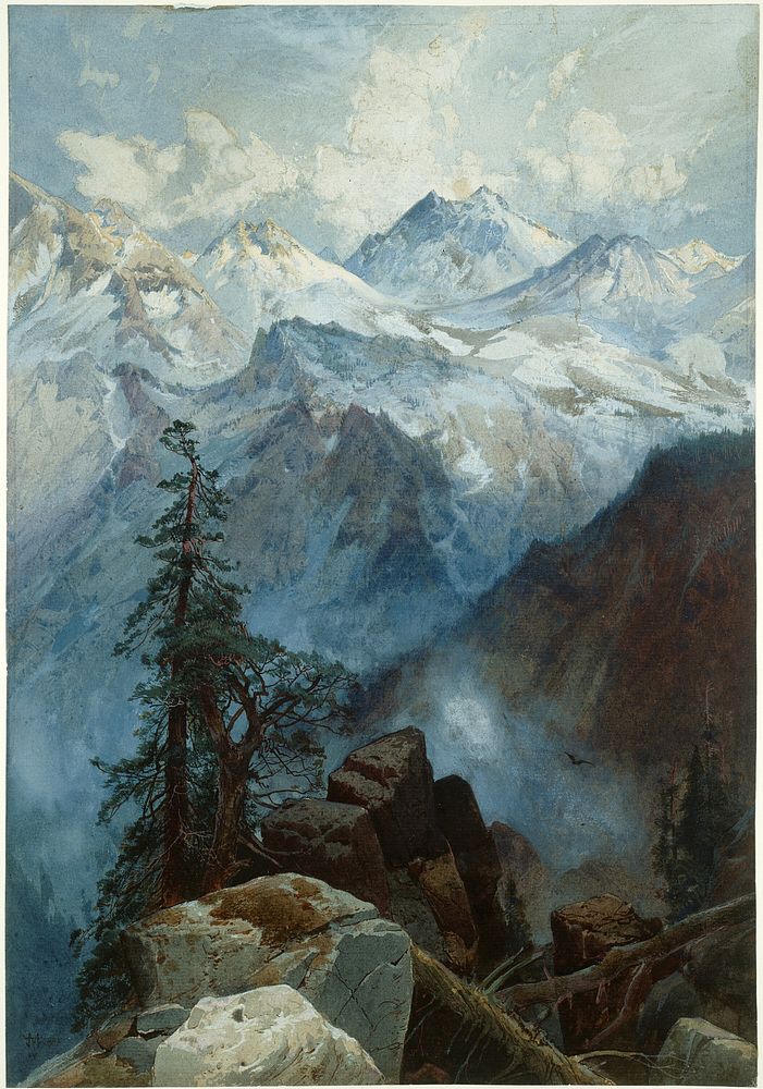 Summit of the Sierras by Thomas Moran