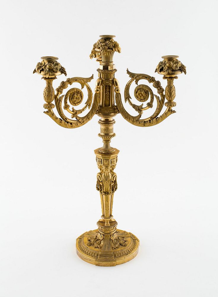 Pair of Candelabra by In the manner of Pierre Gouthière