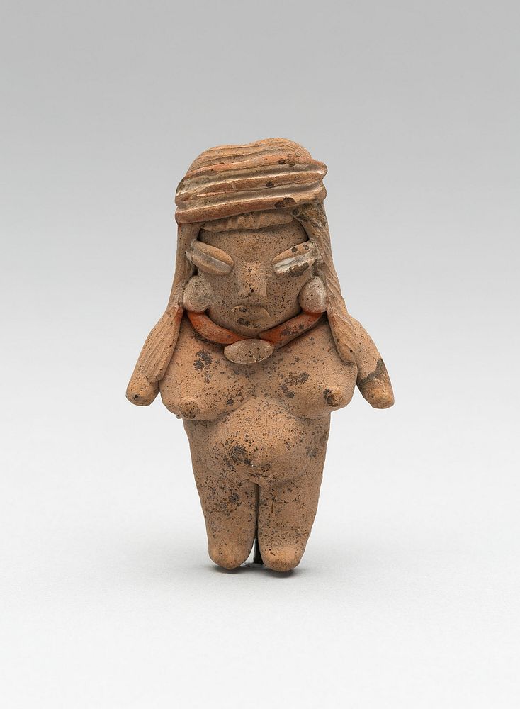 Standing Female Figurine by Chupícuaro