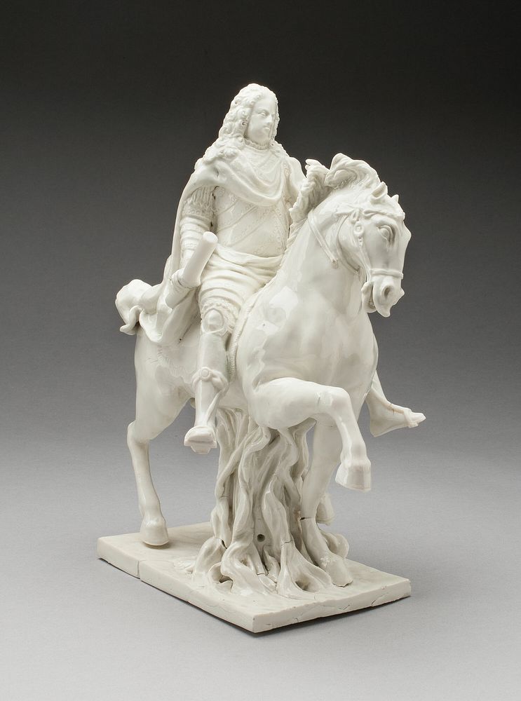 Equestrian Figure by Du Paquier Porcelain Manufactory (Manufacturer)