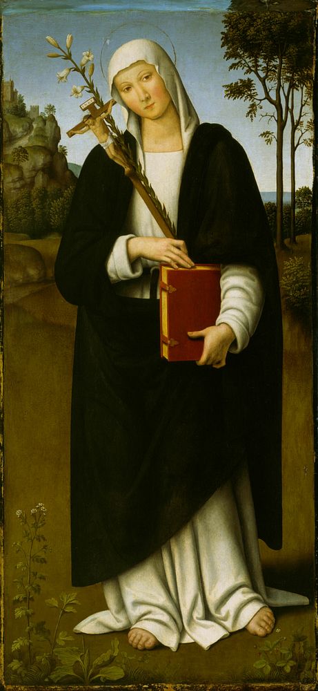 Saint Catherine of Siena by Spagna, Lo