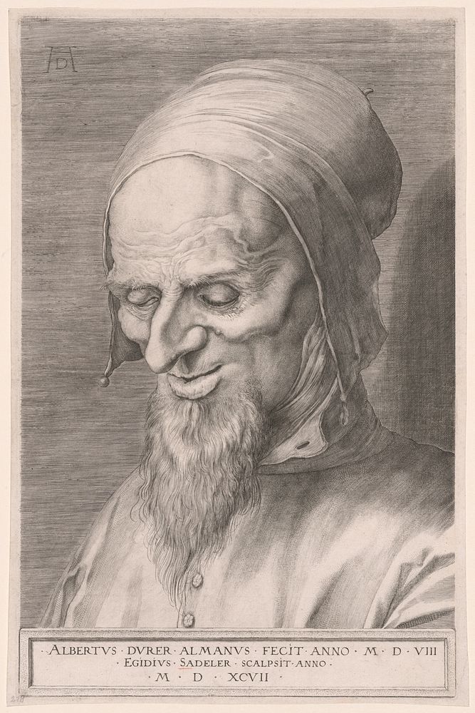 Head of an Apostle by Aegidius Sadeler, II