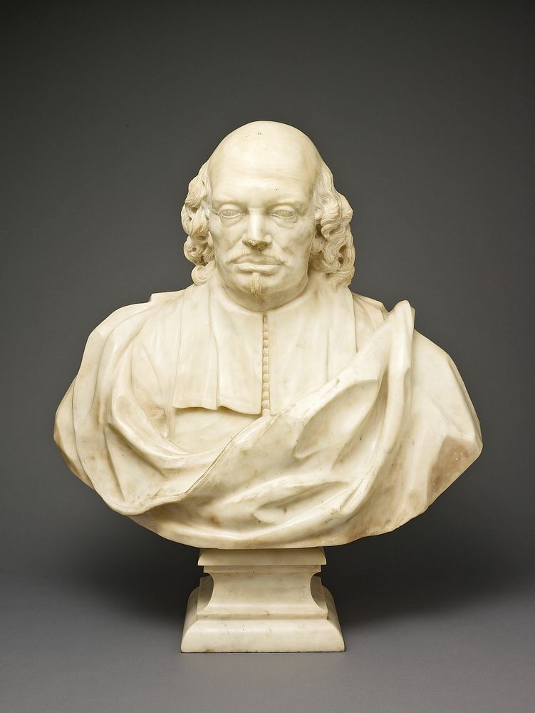 Bust of Giovanni Battista de Luca by Bernardo Fioriti