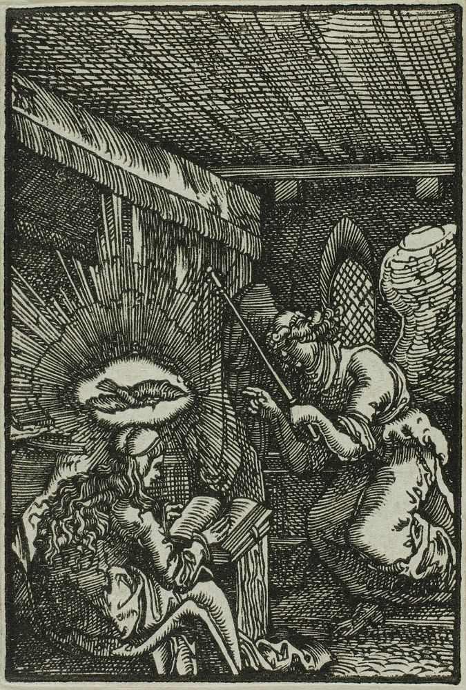 The Annunciation, from The Fall and Redemption of Man by Albrecht Altdorfer