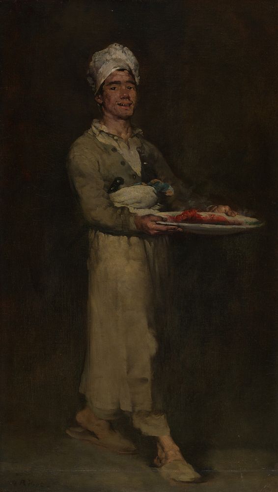 The Scullion by Augustin Théodule Ribot