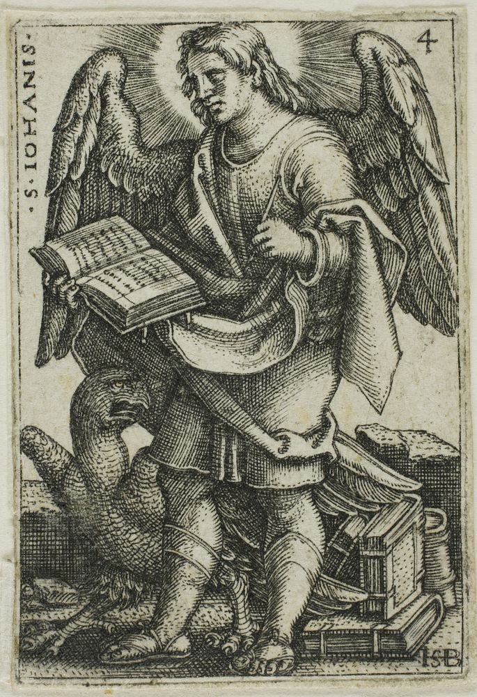 St. John, from The Four Evangelists by Hans Sebald Beham