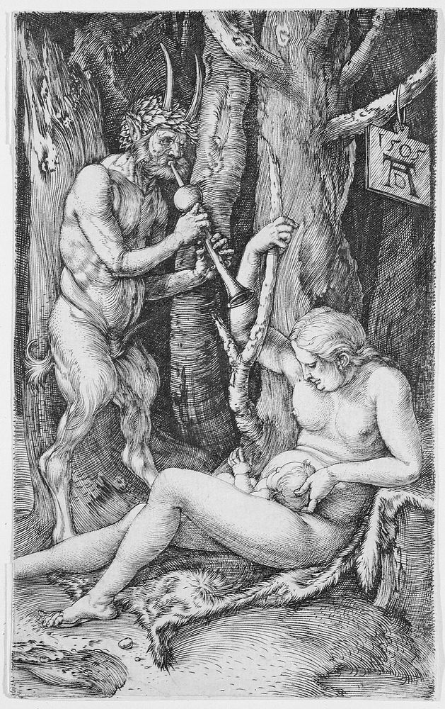 Satyr Family by Albrecht Dürer