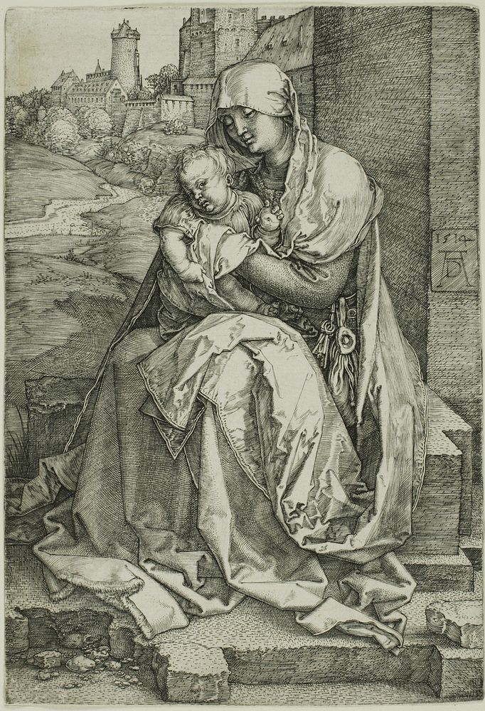 Madonna by the Wall by Albrecht Dürer