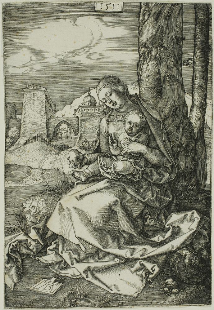 Madonna with the Pear by Albrecht Dürer