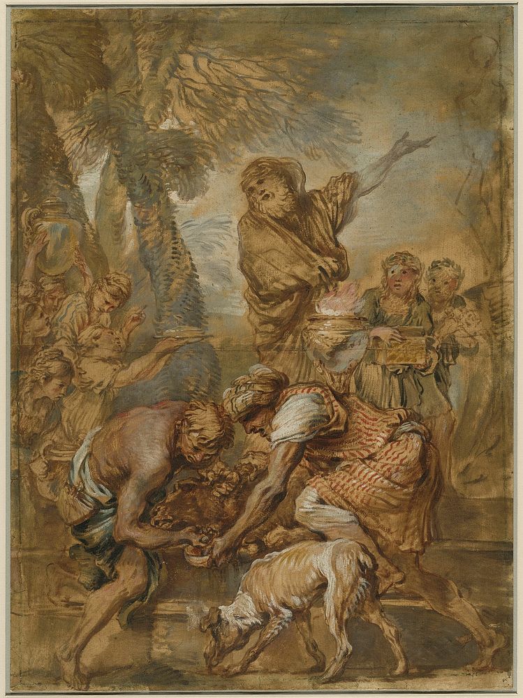 A Pagan Sacrifice by Giovanni Benedetto Castiglione