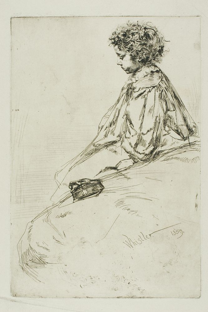 Bibi Lalouette by James McNeill Whistler
