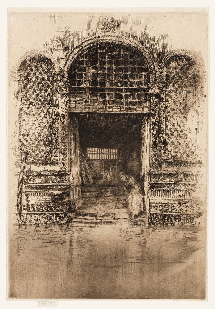 The Doorway by James McNeill Whistler