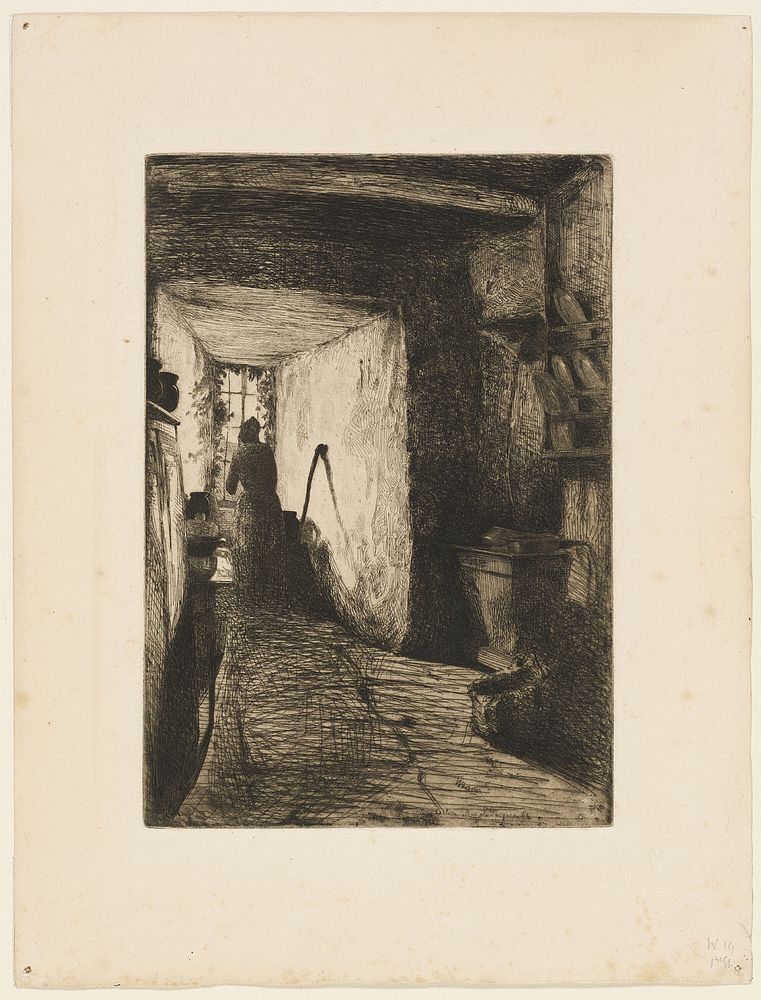 The Kitchen by James McNeill Whistler