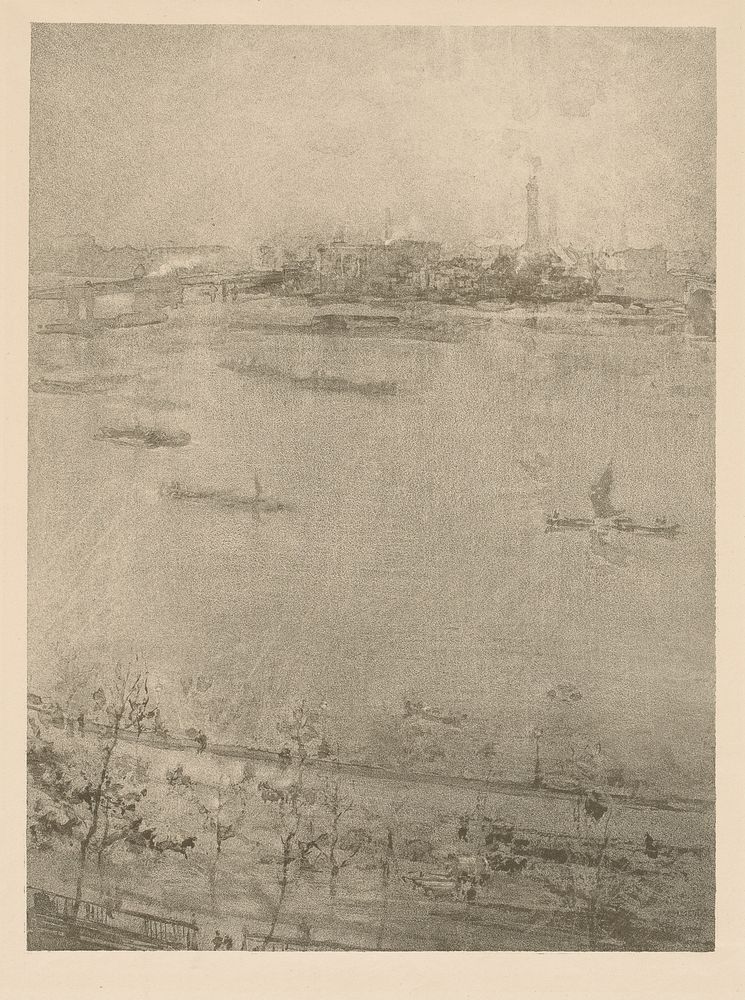 The Thames by James McNeill Whistler