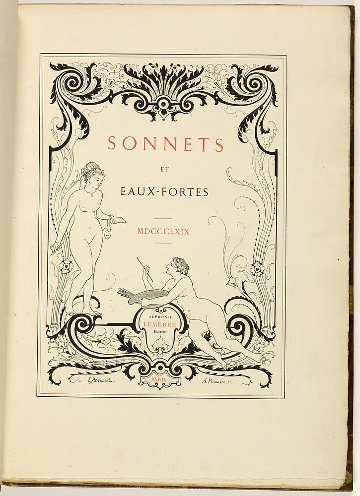 Sonnets et eaux-fortes by Jean Baptiste Camille Corot