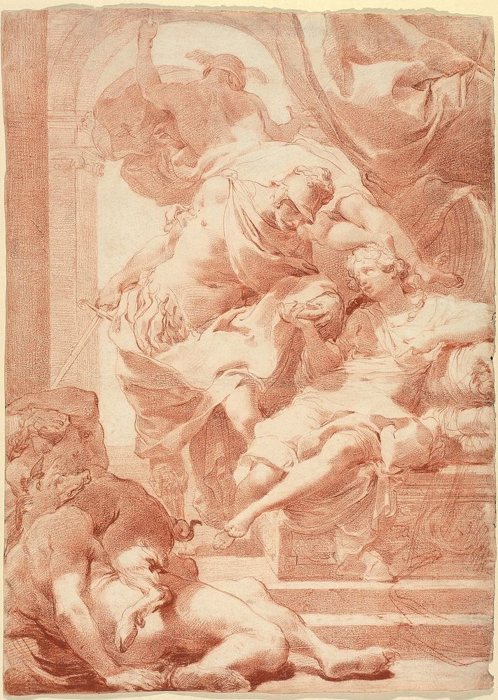 Ulysses Before Circe, Mercury Behind by Gaetano Gandolfi