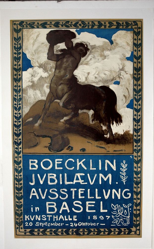 Boecklin Jubilee Exhibition Basel by Hans Lendorff